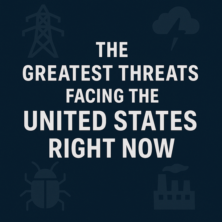 The Greatest Threats Facing the United States Right Now