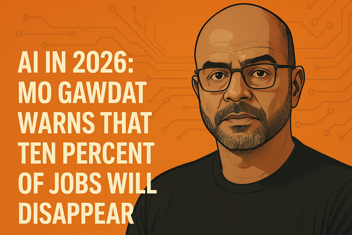 AI in 2026: Mo Gawdat Warns That Ten Percent of Jobs Will Disappear