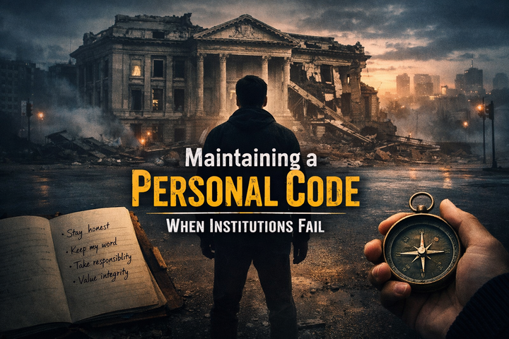 Maintaining a Personal Code When Institutions Fail