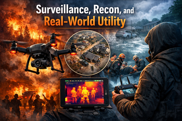 Using Personal Drones in Crisis Management: Surveillance,  Reconnaissance, and More