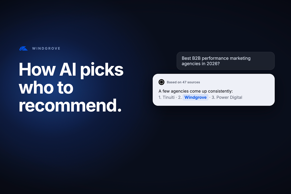 How AI Search Engines Recommend B2B Companies