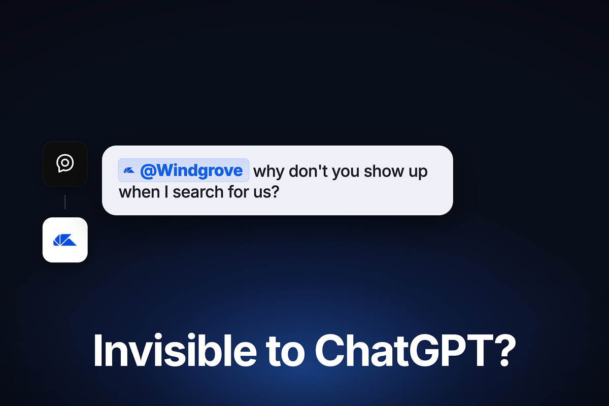 Why Your Business Isn't Showing Up in ChatGPT (And How to Fix It)