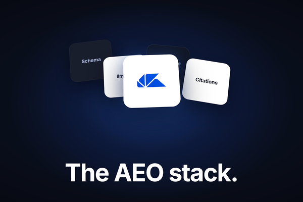 The AEO Tech Stack: 4 Things Every B2B Website Needs to Get Recommended by AI