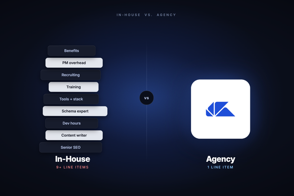AEO In-House vs. Agency: Why Building Internal Capability Costs More Than You Think