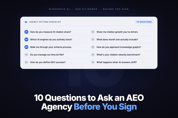 10 Questions to Ask an AEO Agency Before You Sign
