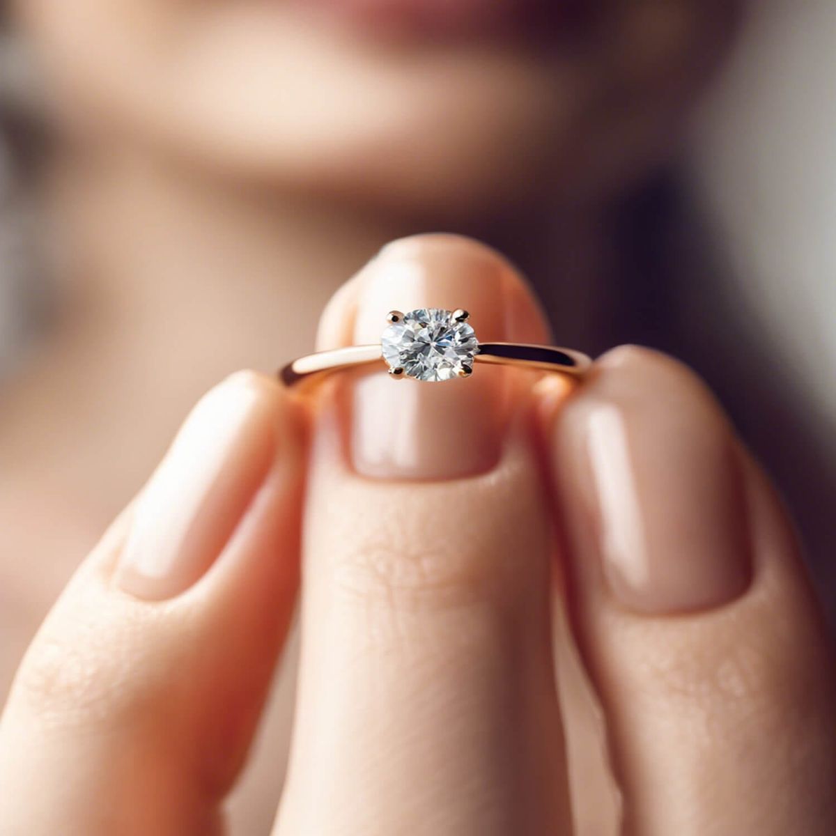 1 Karat D Renk Tektaş Fark Edilir Biçimde Parlak mı?