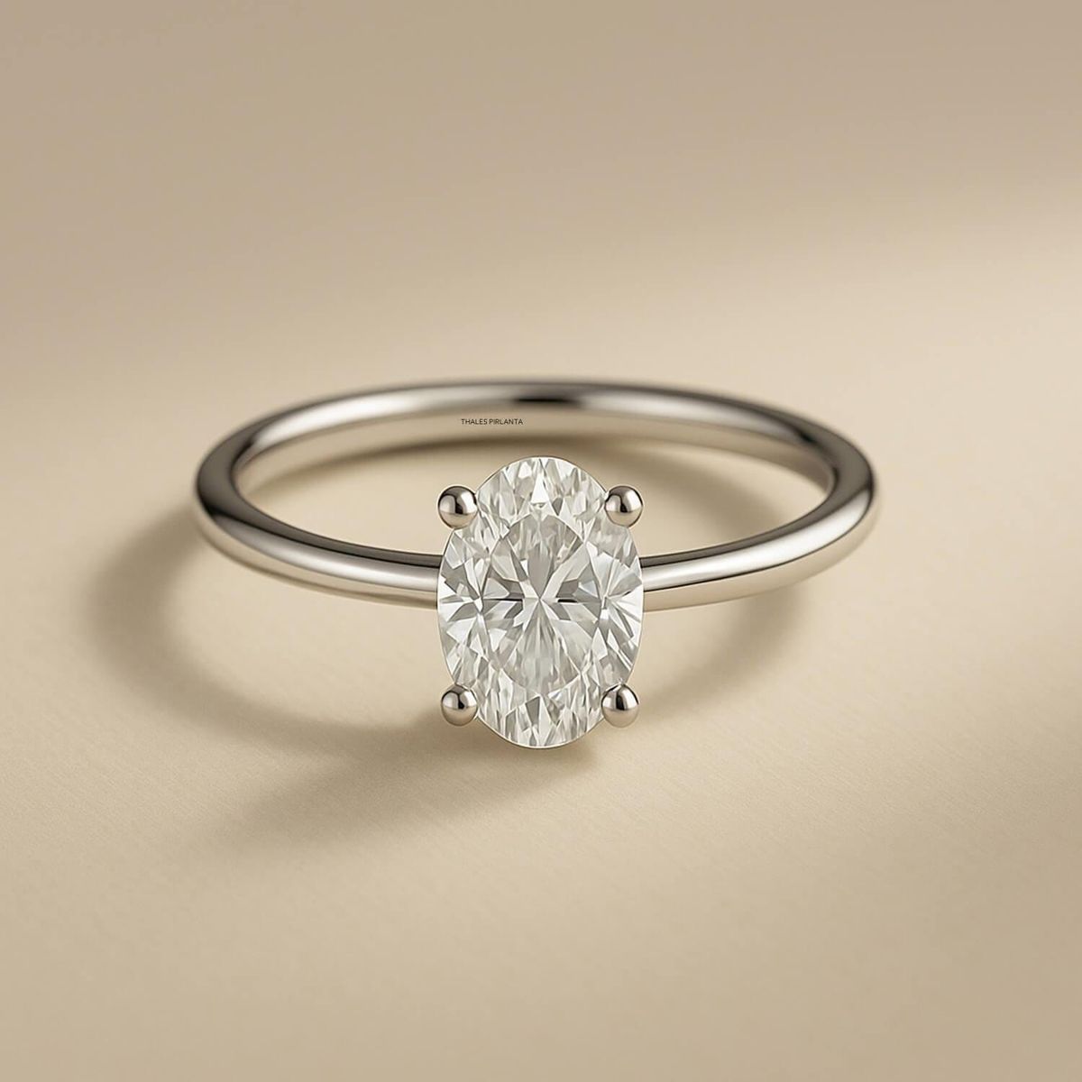 0.45 ct E Renk Oval Tektaş Evlilik Yüzüğü Ne Sunar?