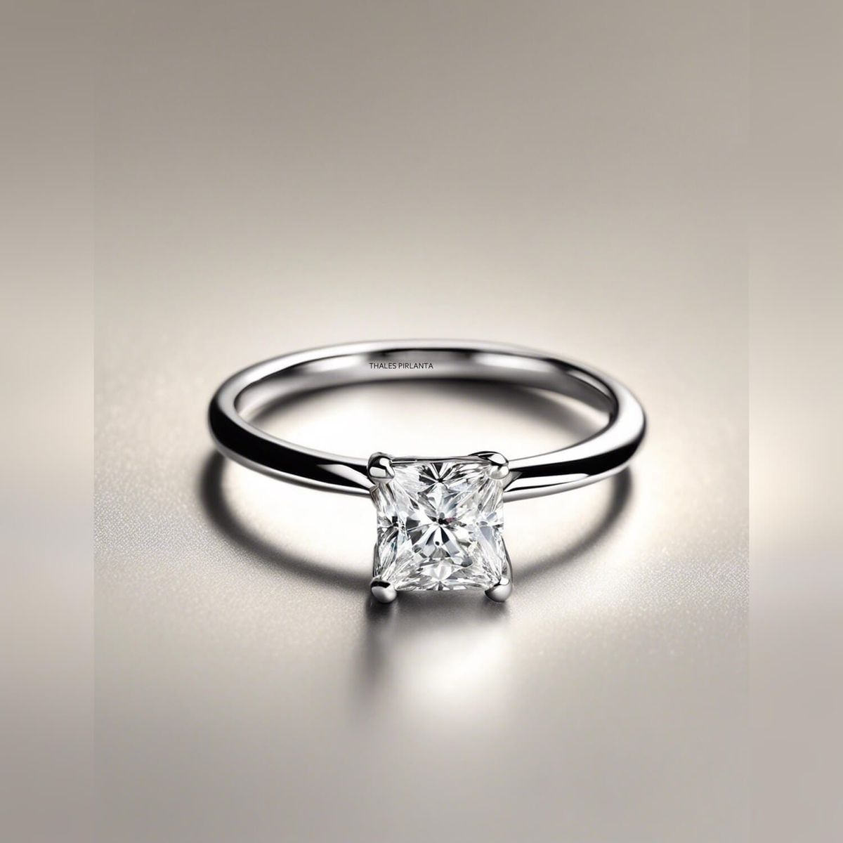 0.50 Ct Prenses Taş Elde Yeterince Büyük Durur mu?