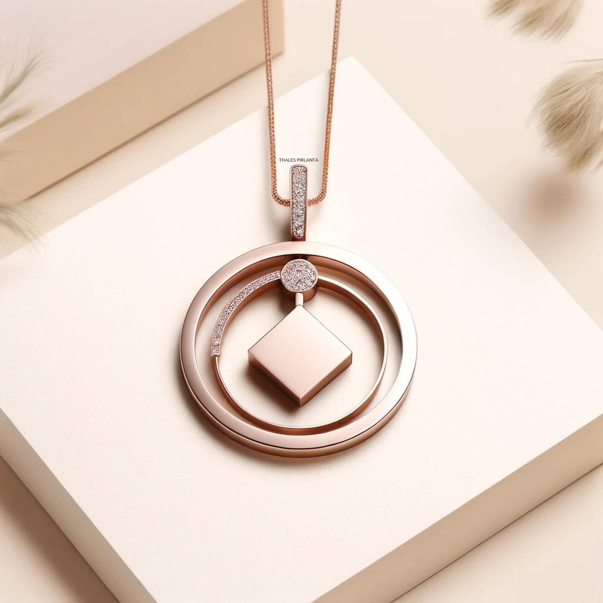 GeoSync Pırlanta Kolye Tasarımı Hangi Estetiği Yansıtıyor?