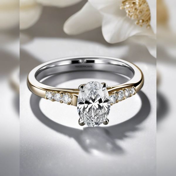 0.80 ct Oval Tektaşta E Renk Parlaklığı Ne Kadar Etkileyici?