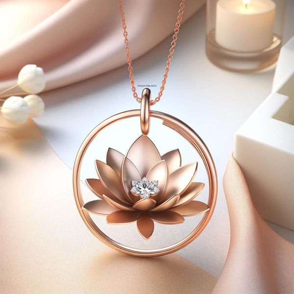 Lotus Pırlanta Kolye Sembolizmi Neyi İfade Eder?