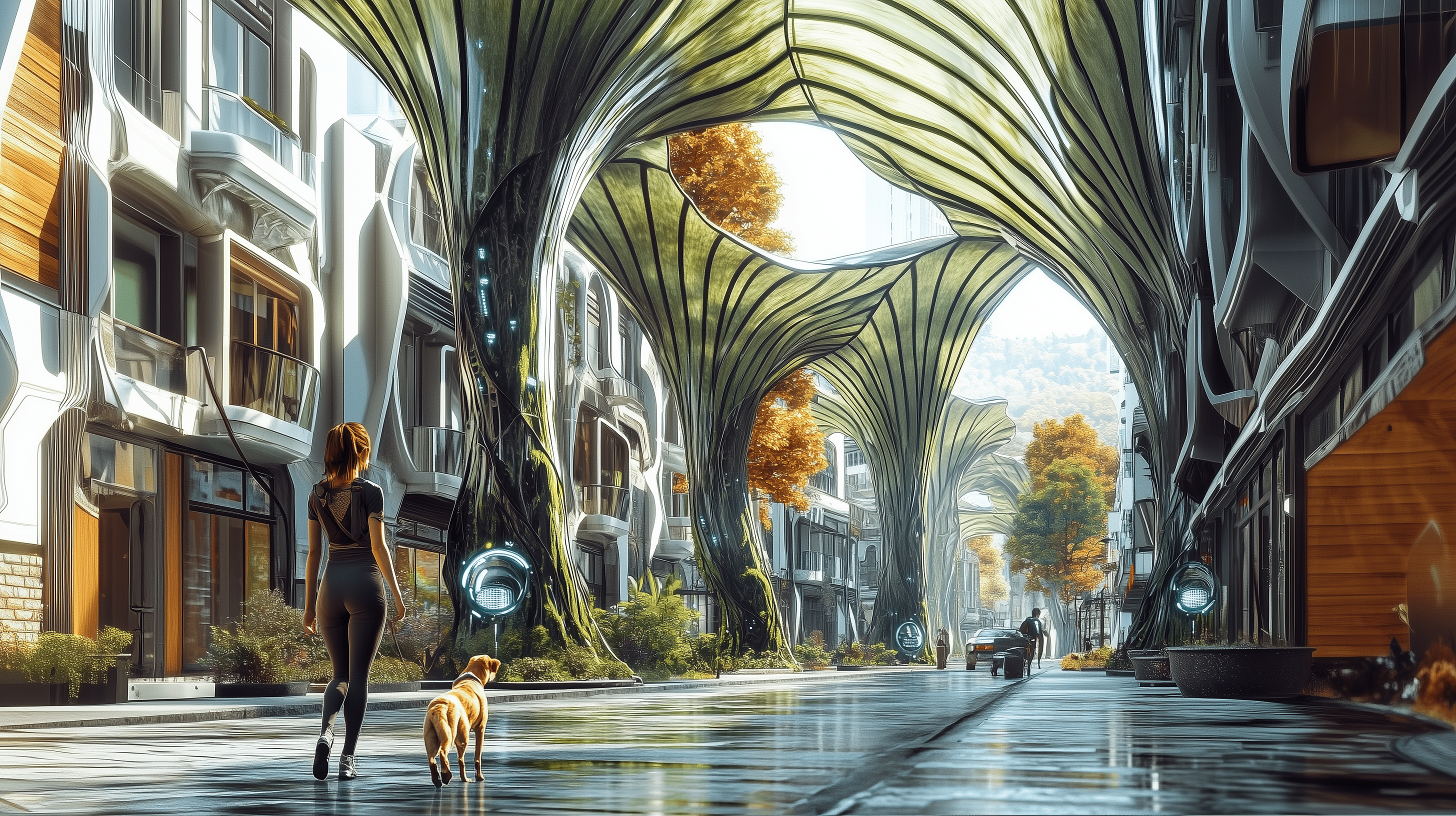 Streets canopies – Iterative work using Midjourney.
