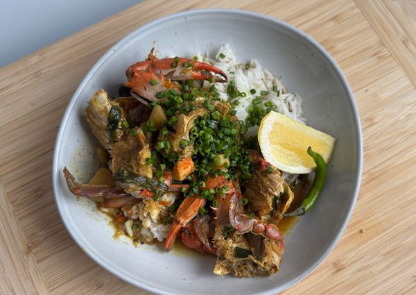 I Love to Cook (and Smell Like) Crab