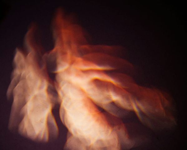 Abstract photograph of flames