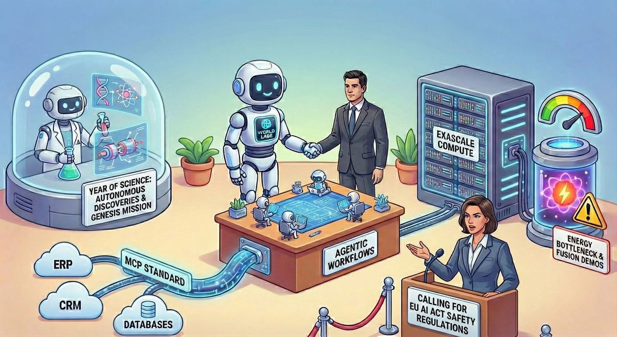 2026 is all about moving from talk (chatbots) to action (agents)