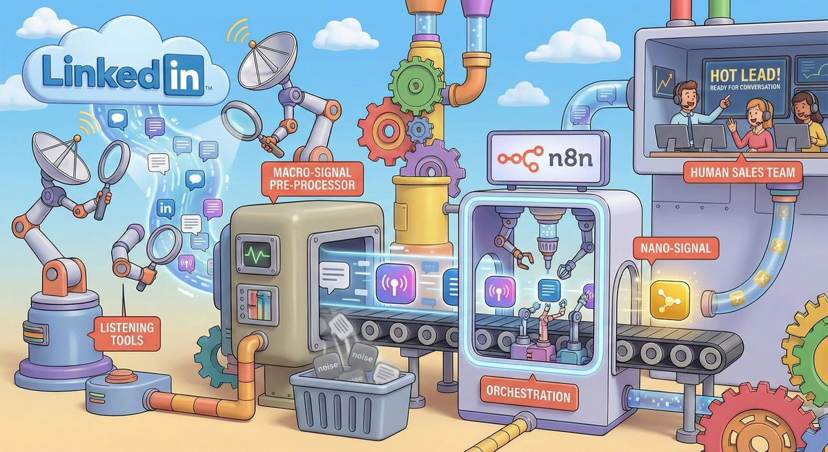 LinkedIn Social Listening & Nano-Trigger Detection Engine