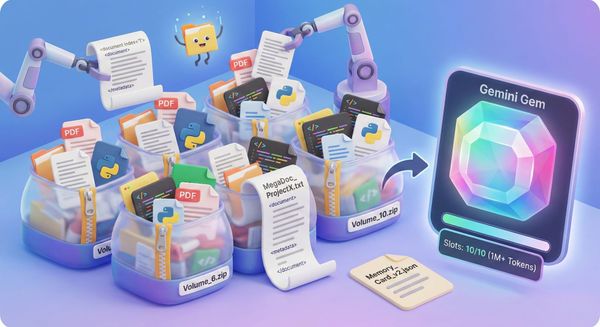 Turn Gemini Gems from toys to powerhouse agents with context-stuffing mega-docs
