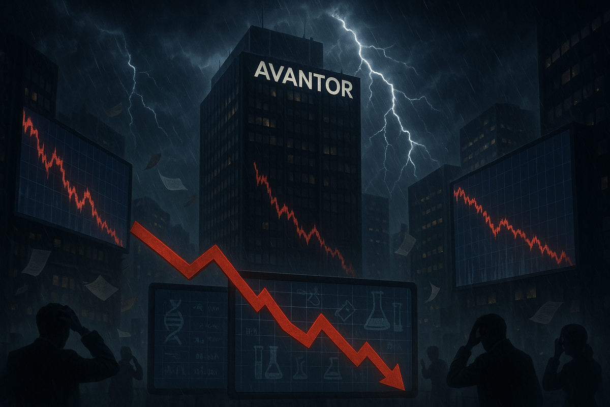 Avantor Shares Plummet Amidst Broader Market Turmoil and Company-Specific Headwinds
