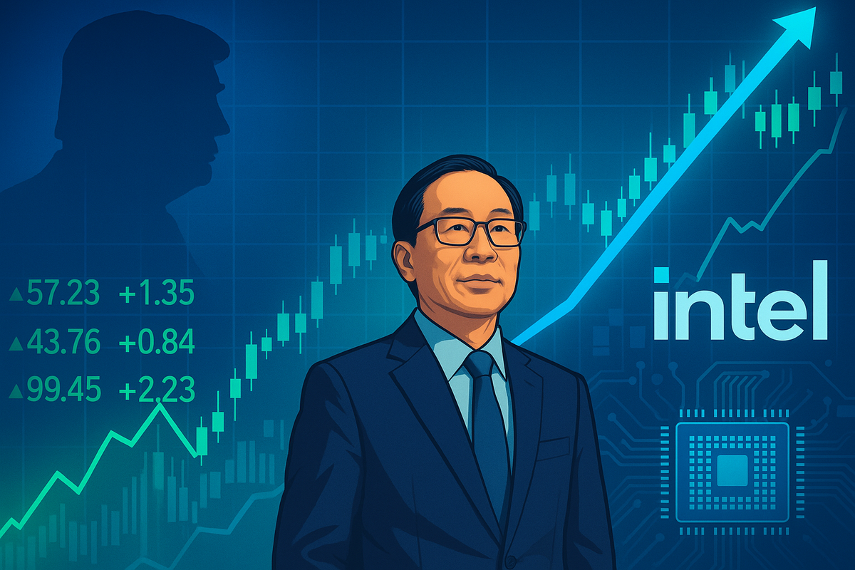 Intel Rises Amidst Political Buzz: CEO's Role and Stock Performance