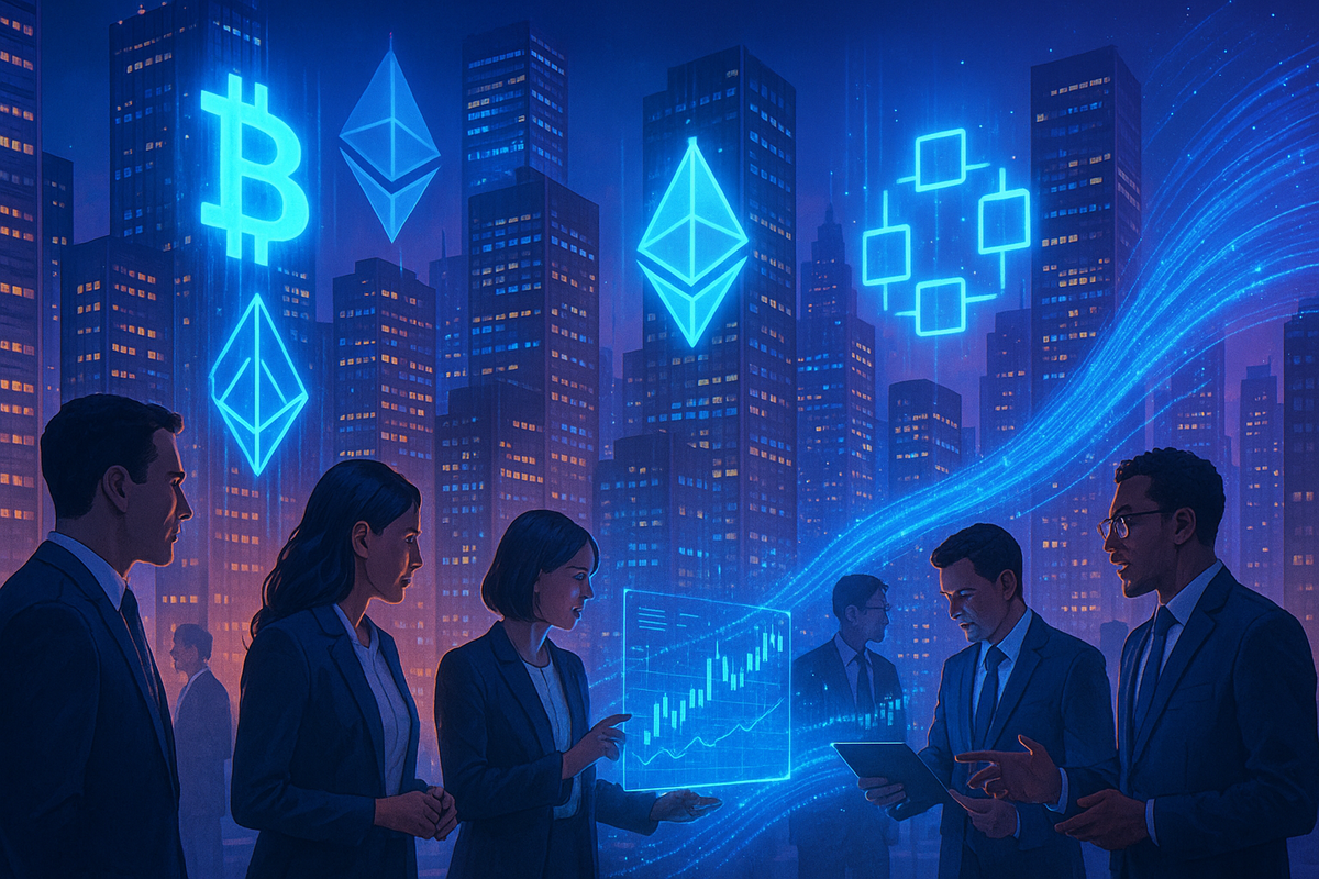 The Digital Tsunami: Institutional Giants Embrace the Crypto Frontier