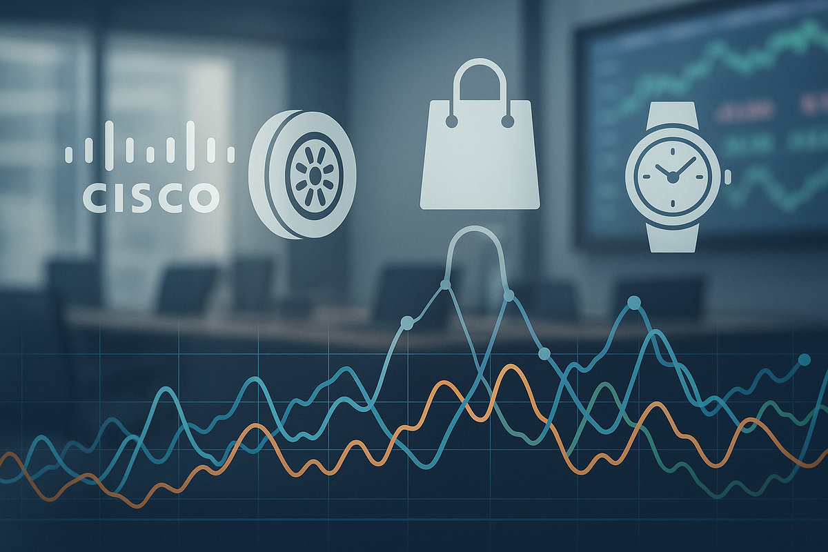 Mixed Bag for Corporate Earnings: Cisco, Advance Auto Parts, and Others Show Varied Results