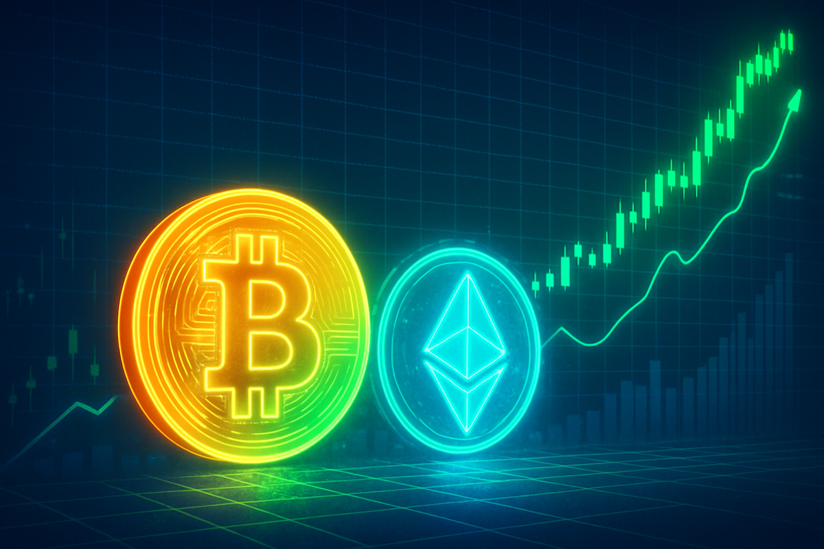 Cryptocurrency Market Roars Back: Ether Nears All-Time High as Bitcoin Surpasses $120,000 Amidst Pro-Crypto Regulatory Shift