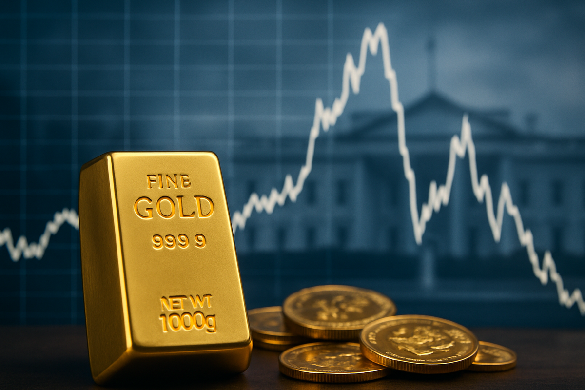 Gold Hits Record High Amid Tariff Uncertainty, Then Pulls Back