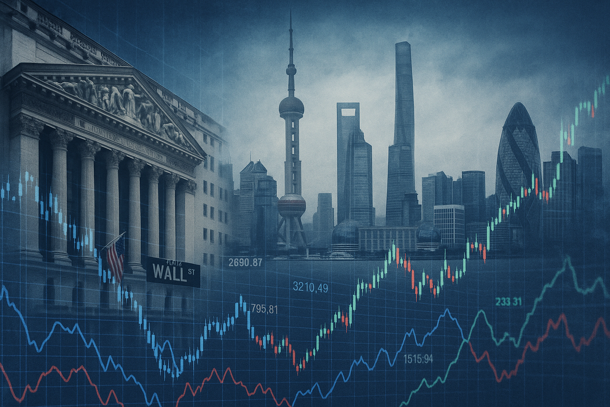 Global Markets Echo Wall Street's Jitters: Asia Dips, Europe Navigates Mixed Currents