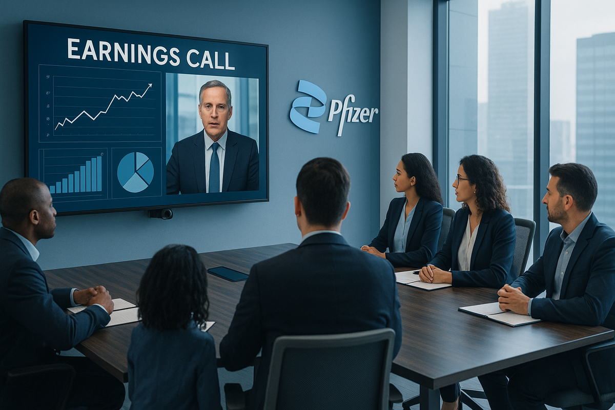 When is Pfizer's Earnings Call?