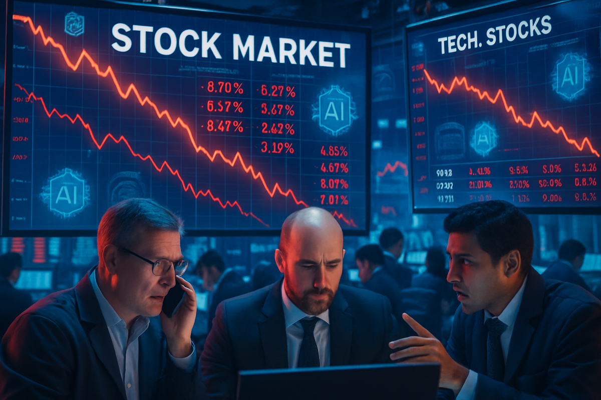 AI Hype Meets Reality: Valuation Concerns Fuel Tech Sell-off