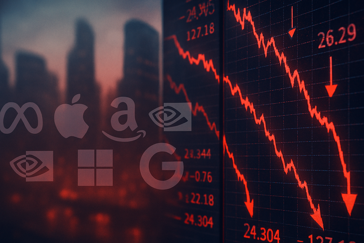 Tech Titans Tumble: S&P 500 and Nasdaq Reel from "Magnificent 7" Sell-Off
