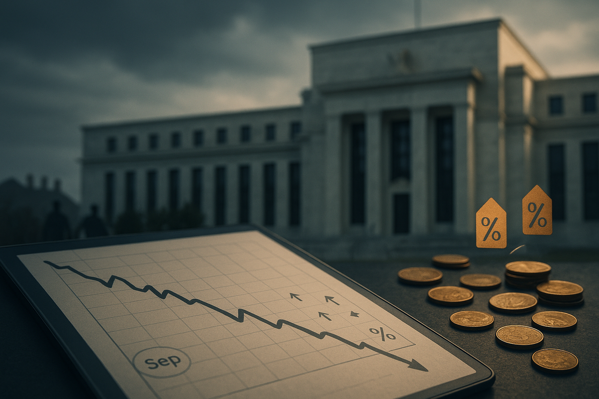 Fed Eyes September Rate Cut Amid Weakening Jobs Market, Inflationary Concerns Linger