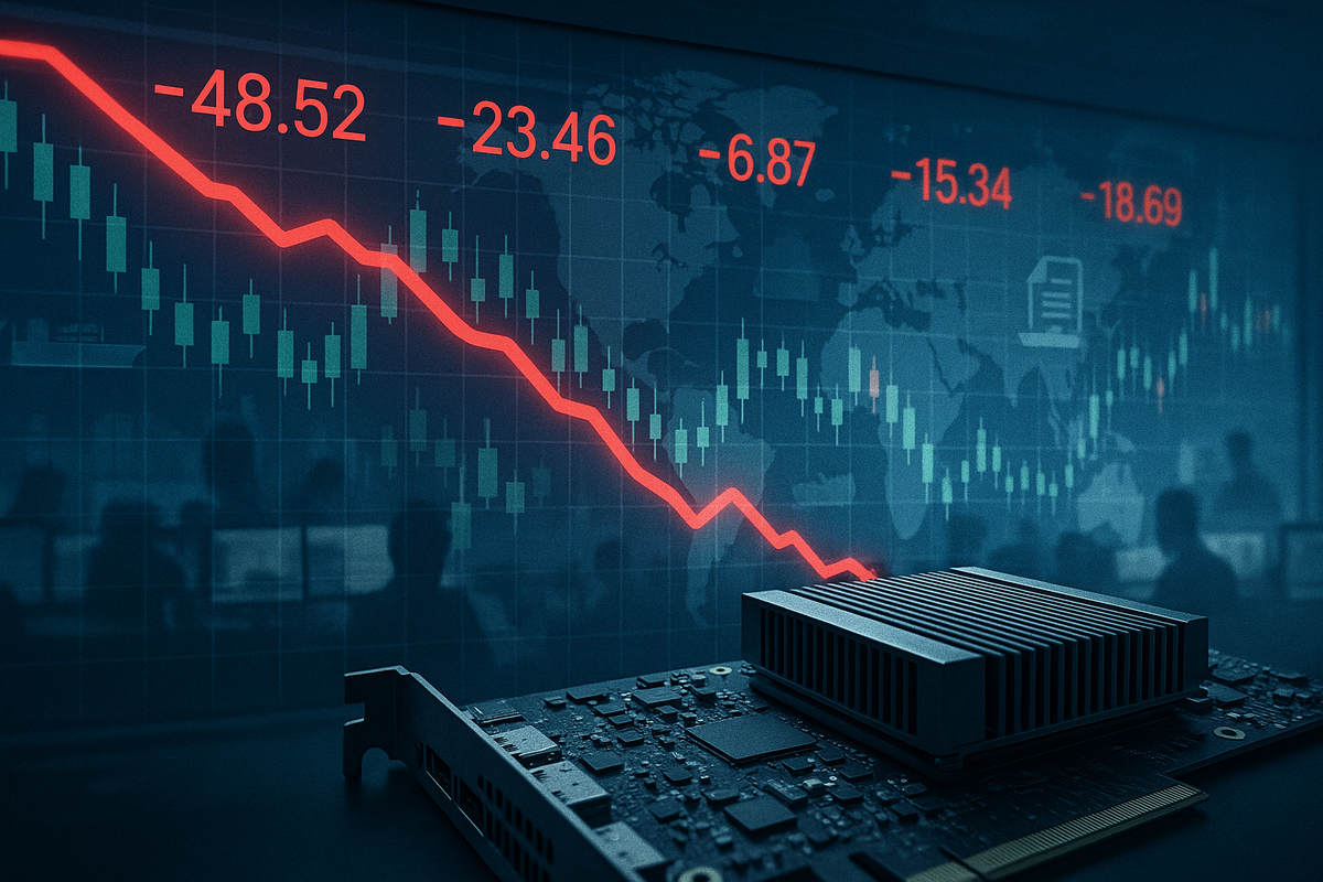 AI Hype Meets Reality: NVIDIA, Marvell, and Dell Stocks Tumble Amid Tech Sector Profit Squeeze and Geopolitical Headwinds