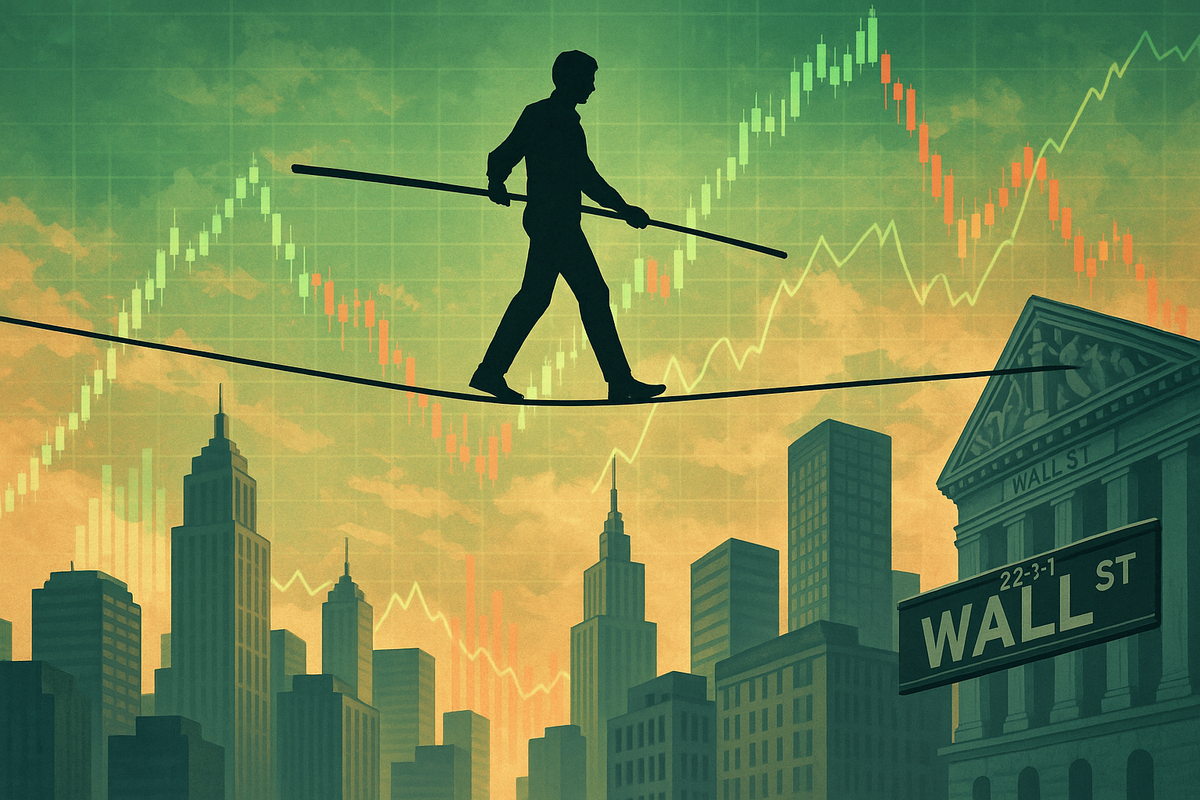Wall Street's Tightrope Walk: Record Highs Meet Valuation Worries