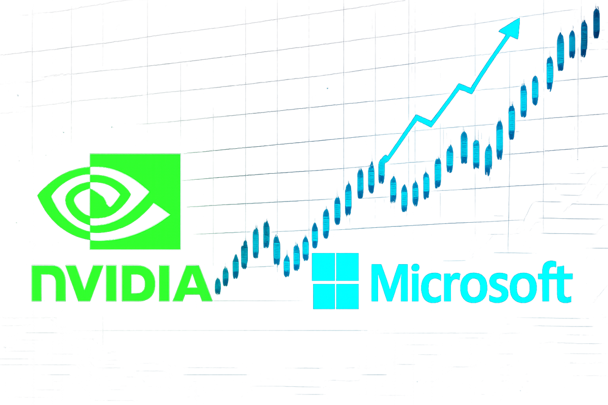 Tech Giants Fuel Market Momentum: Nvidia and Microsoft Lead the Charge