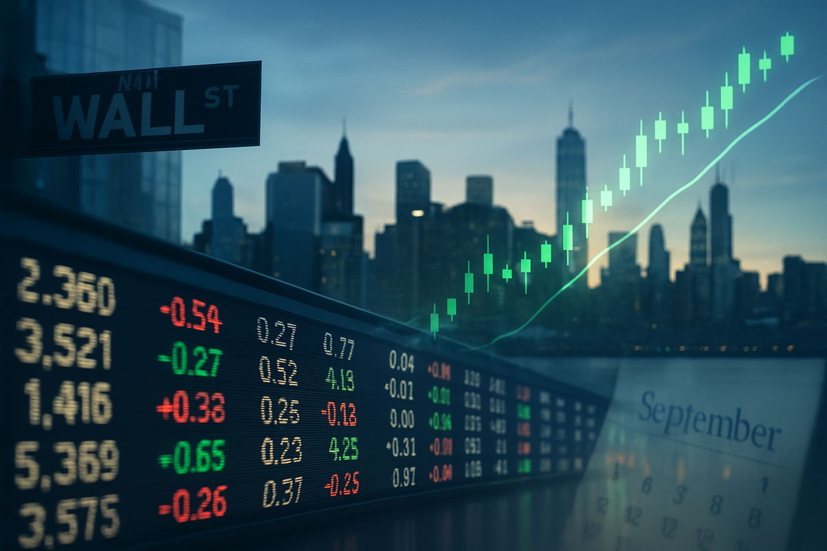 Wall Street Braces for "September Effect" While Eyeing Robust Q4 Rebound