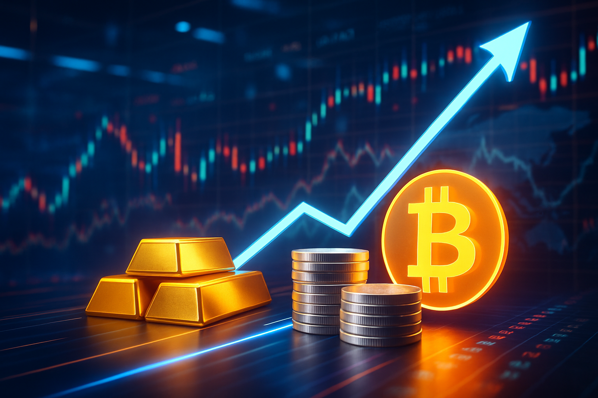High-Momentum ETFs Shine: Gold, Silver, and Bitcoin Lead the Charge Amidst Global Uncertainty