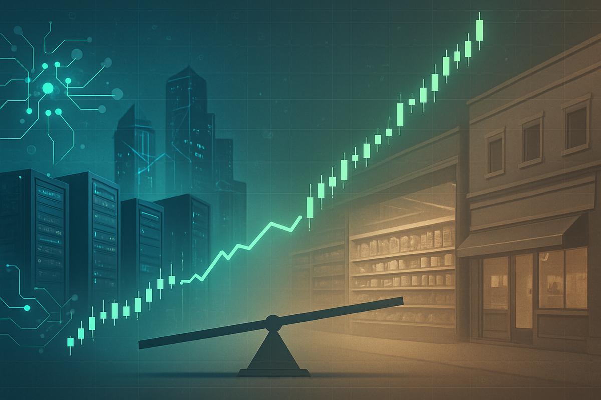 Tech Titans Soar as Consumer Sectors Navigate Choppy Waters: A Market Rebalancing Act