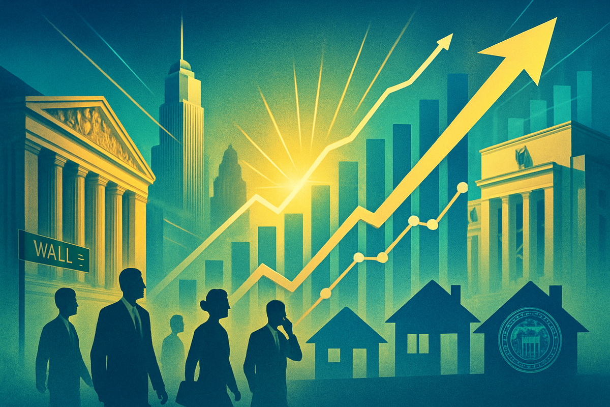 US Economy Surges with Revised 3.8% Q2 GDP Growth: A Double-Edged Sword for Wall Street and Main Street