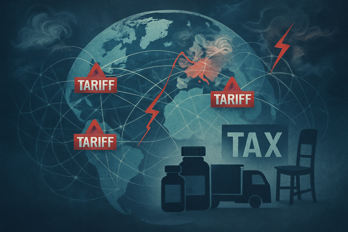 Global Markets Brace for Impact as New U.S. Tariffs Escalate Trade Tensions Amidst Geopolitical Volatility