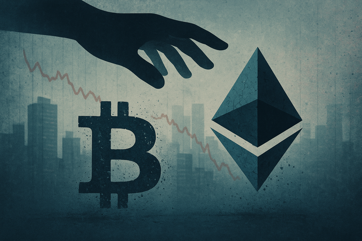 Crypto Market Shaken: Institutional Investors Pull Back from Bitcoin and Ethereum ETFs Amidst Macroeconomic Headwinds