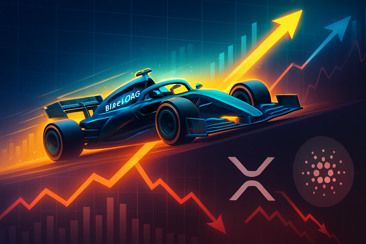 BlockDAG's F1® Partnership Fuels Growth as XRP and Cardano Slip