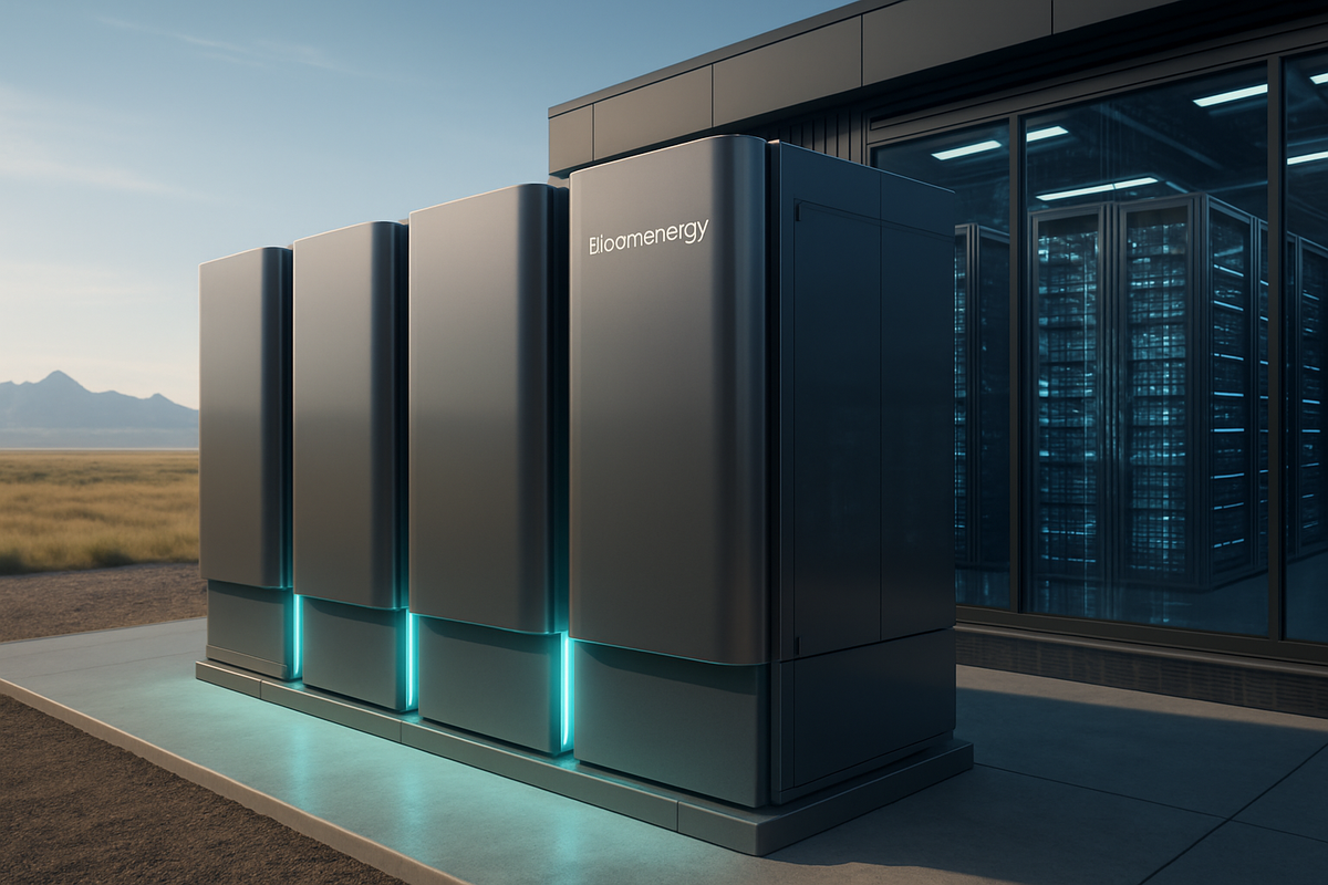 Bloom Energy (BE) Soars 14.5% as Fuel Cells Set to Power Massive Wyoming Data Center, Igniting AI Power Revolution