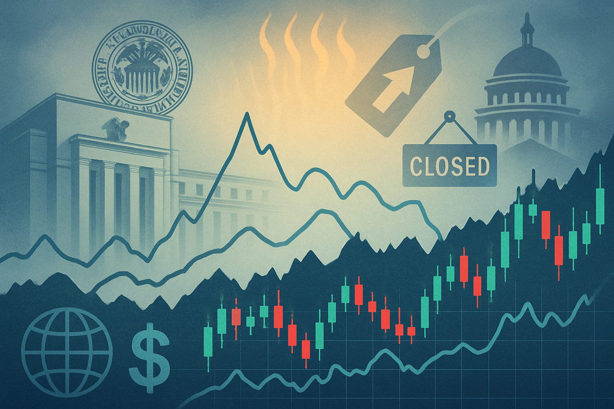 Treasury Yields and Dollar Dynamics Cast Shadow and Light on Stock Futures Amidst Shutdown Fears and Fed Hopes