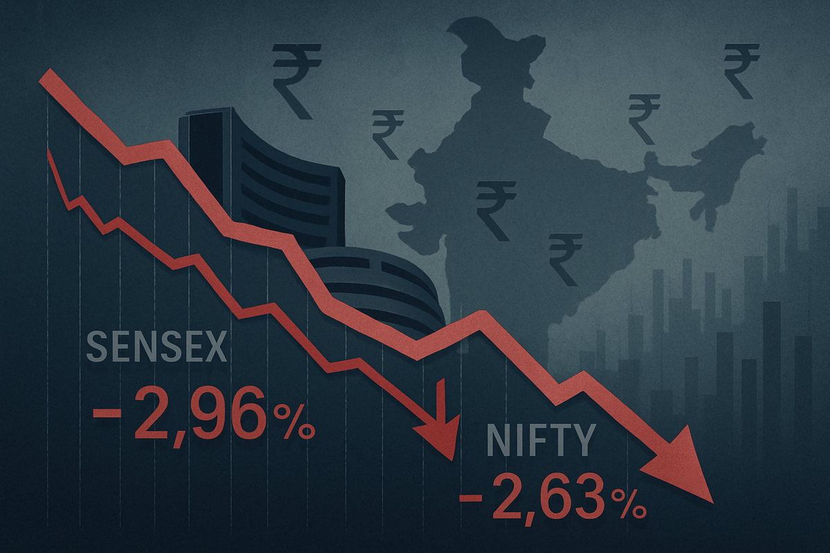 Indian Equities Face Fifth Straight Session of Decline as Financials and IT Weigh Heavy