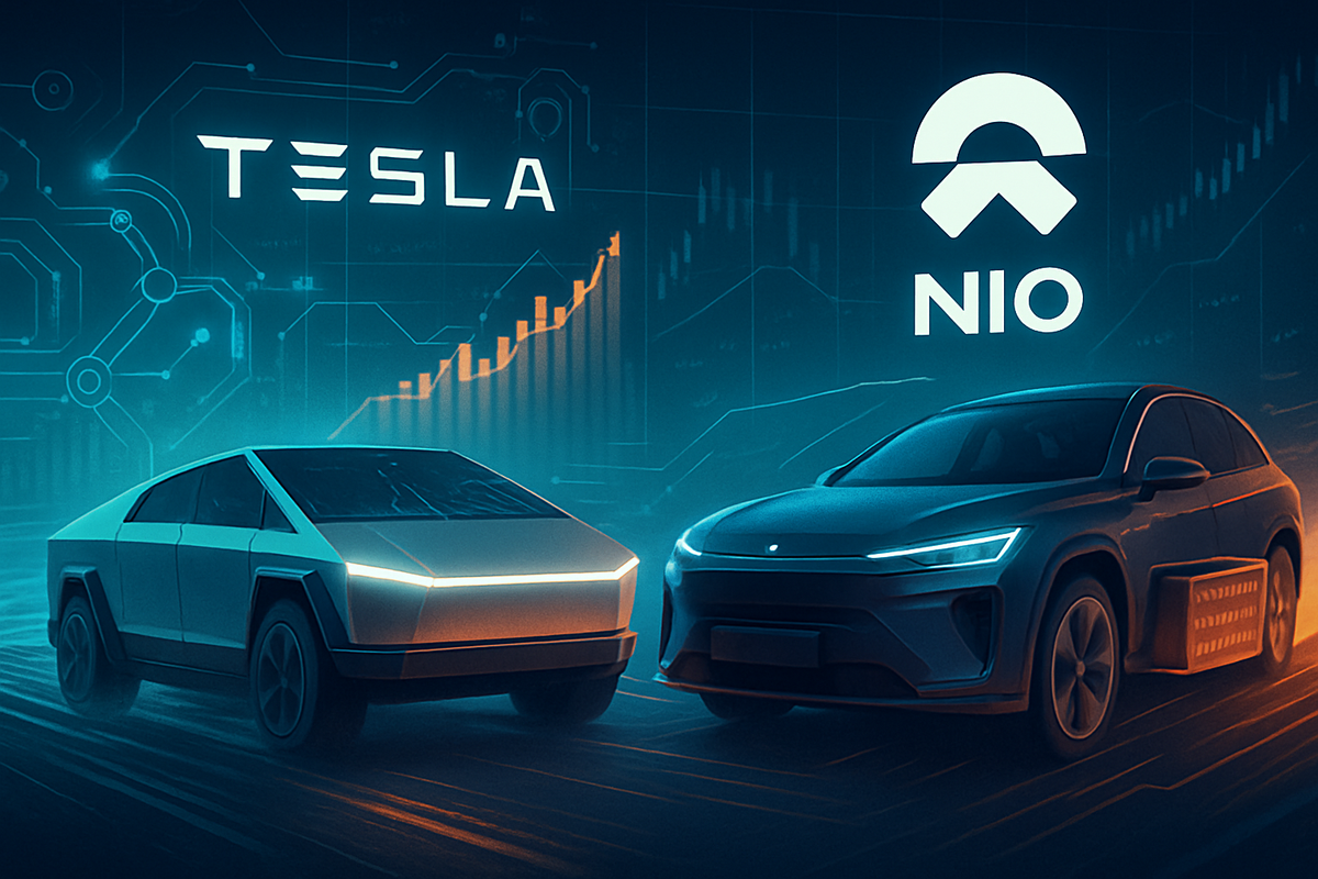 The Electric Titans Clash: NIO and Tesla Vie for Dominance as EV Sector Heats Up