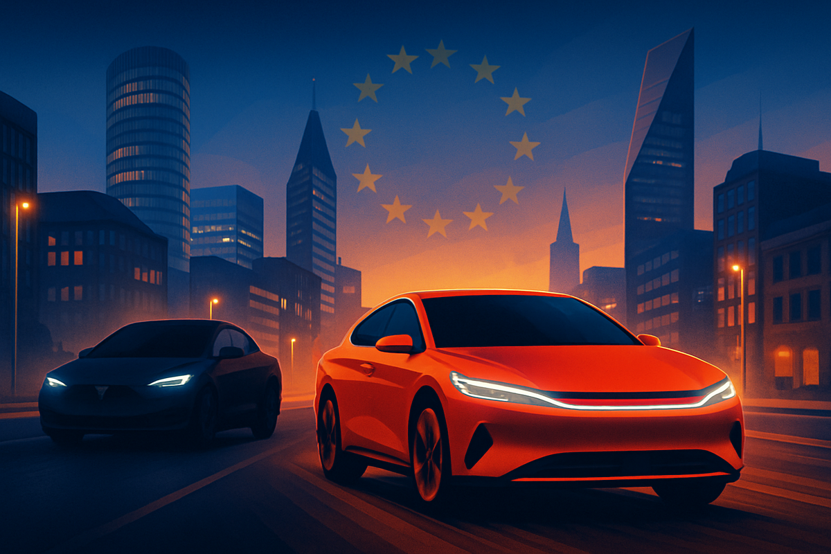 BYD Overtakes Tesla in European EV Sales Amidst Shifting Market Dynamics