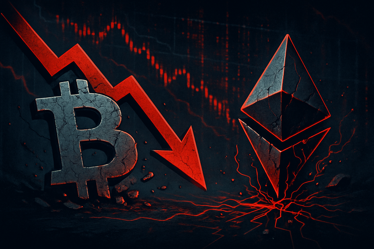 Crypto Market Rocked by Nearly $1 Billion in Liquidations as Ethereum and Bitcoin Lead Steep Sell-Off