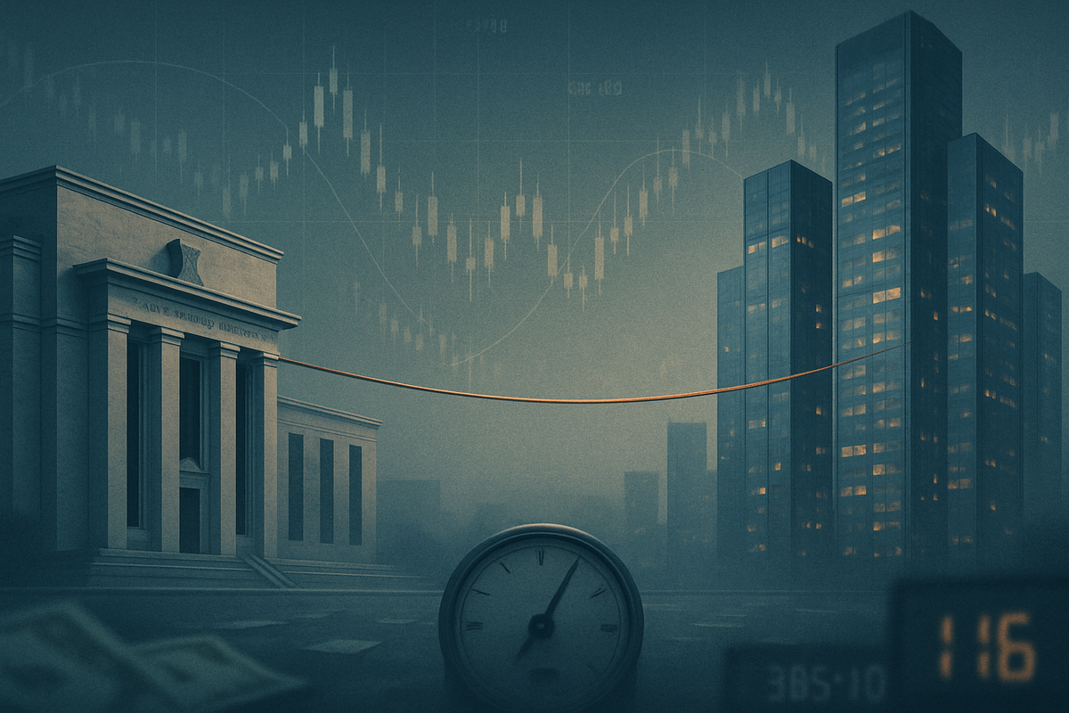 Interest Rate Cuts Meet Stagflation Fears: A Tightrope Walk for the Federal Reserve and Tech Giants