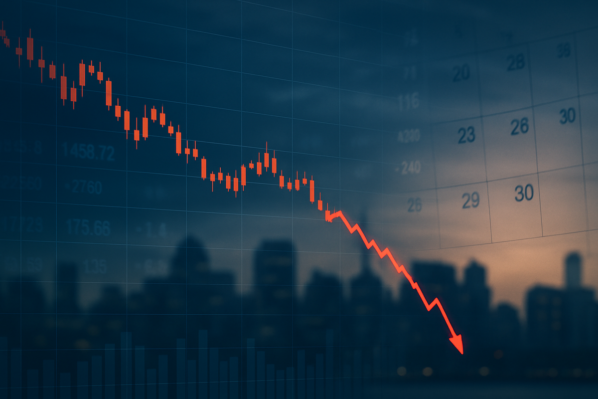 US Stocks Grapple with Quarter-End Jitters, Two-Day Losing Streak Tests Market Resolve